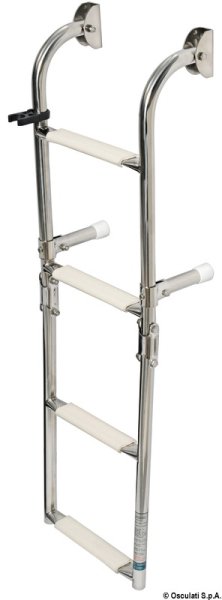 Scaletta inox 4 gradini - 49.572.04